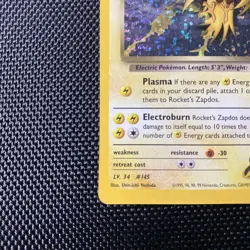 Rocket's Zapdos 15/132 Pokemon Celebrations Classic Collection Holo Card - Image 5