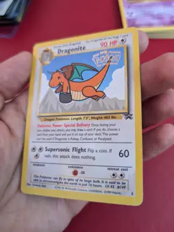 Pokemon Dragonite #5 Movie promo WB Stamp WoTC Rare Pokemon Card Great Condition - Image 4