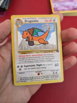 Pokemon Dragonite #5 Movie promo WB Stamp WoTC Rare Pokemon Card Great Condition - Image 5