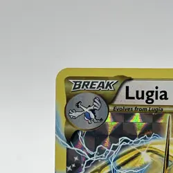 Lugia Break 79/124 Fates Collide Holo Full Art Rare Card 2016 Pokemon Vintage NM - Image 5