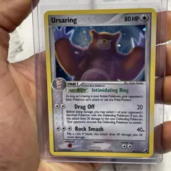Pokemon Card - Ursaring Unseen Forces 18/115 Holo Rare LP/NM Pokemon Nintendo - Image 1