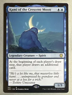 MTG / Kami of the Crescent Moon / VOC / #107 / Regular / Rare / NM - Image 1