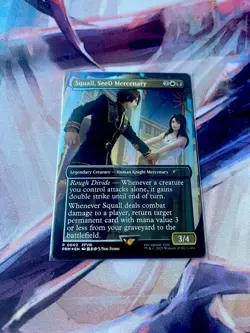 MTG Standard Showdown Promos Squall, SeeD Mercenary FOIL Final Fantasy English - Image 2