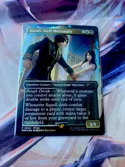 MTG Standard Showdown Promos Squall, SeeD Mercenary FOIL Final Fantasy English - Image 5