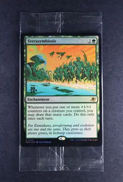 NM MTG Foil Terrasymbiosis Pre-Release Sealed Edge of Eternities (EOE) Reg. Rare - Image 1