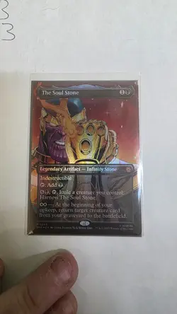 The Soul Stone (Borderless) Marvel's Spider-Man Foil - Image 1