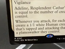 Adeline, Resplendent Cathar Commander: March of the Machine Regular - Image 2