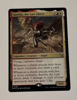 MTG Aurelia, the Law Above - Murders At Karlov Manor- LP - Image 1
