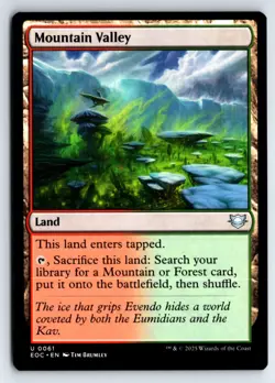 Mountain Valley -Commander: Edge of Eternities - Image 1