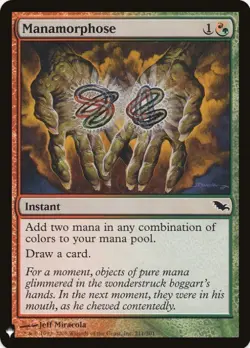 1 x Manamorphose - The List - Shadowmoor - LP - MTG - Image 1