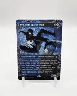 Symbiote Spider-Man Rare Magic The Gathering TCG Marvel's Spider-Man 217 - Image 1