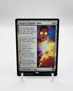 Origin Of Spider-Man Rare Magic The Gathering TCG Marvel's Spider-Man 9 - Image 1