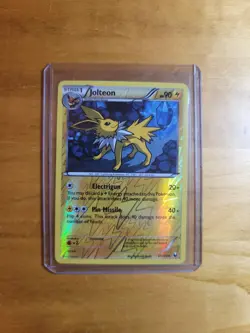 Jolteon 37/108 Dark Explorers Reverse Holo Rare 2012 Pokemon TCG Card NM - Image 4