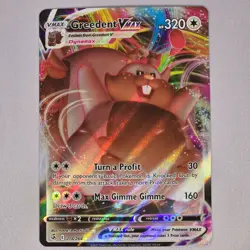 Greedent VMAX 218/264 Fusion Strike Holo Ultra Rare Pokemon Card TCG English NM - Image 1