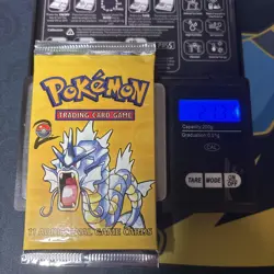 Pokemon TCG Gyarados Art Base Set 2 Booster Pack Heavy 21.32-21.35g - Box Fresh - Image 2