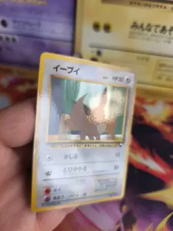 Pokemon Karte Card Vending expansion sheet glossy japanese Eevee Evoli Exc-NM - Image 4