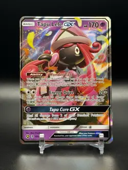 Tapu Lele GX 060A/145 Alternate Art Holo 2017 Pokemon Guardians Rising - NM - Image 1