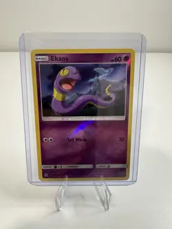 Pokemon TCG Ekans 26/68 Reverse Holo Hidden Fates - Image 2