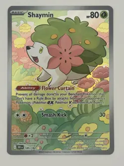 2025 Pokemon SV Destined Rivals DRI EN Shaymin #185/182 - Image 1