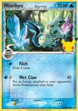 Mimikyu (Delta Species) - SWSH136 - SWSH Black Star Promos LP, English Pokemon S - Image 1