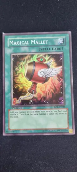 Magical Mallet - Yugioh TCC - Super Rare - LP - 1st Edition - Free UK P&P - Image 1