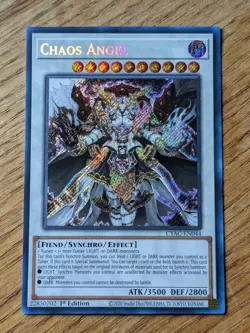 Near Mint Yu-Gi-Oh Chaos Angel CYAC-EN044 1st Edition Secret Rare Card - Image 1