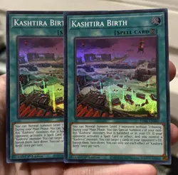 Yu-Gi-Oh! 2x Kashtira Birth DABL-EN060 Super Rare 1st Edition - Image 1