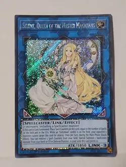 Yugioh x1 Selene, Queen of the Master Magicians RA01-EN047 Secret Rare 1st Ed NM - Image 1