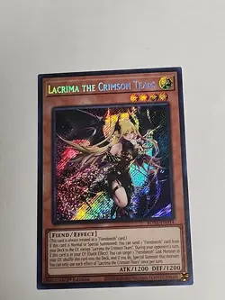 Yu-Gi-Oh Lacrima The Crimson Tears ROTA-EN014 Secret Rare 1st nm - Image 1