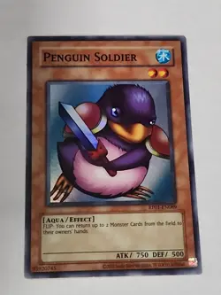 Yugioh Penguin Soldier RP01-EN089 Super Rare 2024 Print NM - Image 1