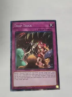 Trap Trick 1st Edition Prismatic Collector's Rare RA03-EN078 Yu-Gi-Oh! - Image 1