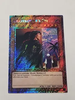 Gravekeeper's Spy RA03-EN121 - Platinum Secret Rare Mint 1st Edition YuGiOh - Image 1