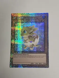 YuGiOh TCG 1x Babycerasaurus - 1st Ed - QCR - Quarter Century - RA04-EN131 - Image 1