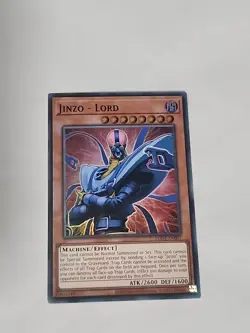 Yugioh Jinzo - Lord LODT-EN007 Super Rare NM - Image 1