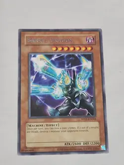 Yu-Gi-Oh! Barrel Dragon RP01-EN044 Rare Unlimited NM - Image 1