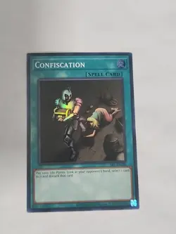 Yugioh Confiscation SRL-EN038 Super Rare 25th Anniversary NM - Image 1