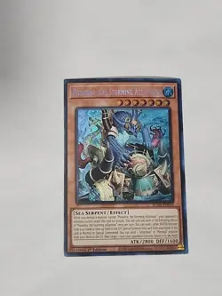 SUDA-EN016 Poseidra, the Storming Atlantean Secret Rare 1st Ed YuGiOh - Image 1