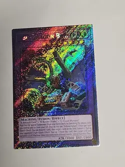 ABC-Dragon Buster 1st Edition Platinum Secret Rare RA04-EN271 Yu-Gi-Oh! - Image 1