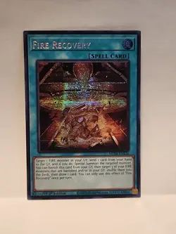 MP24-EN126 Fire Recovery Prismatic Secret Rare 1st Ed YuGiOh - Image 1