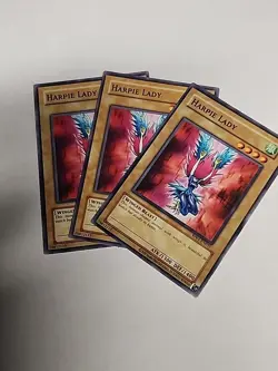 Yugioh Harpie Lady - RP01-EN025 - Common - Retro Pack 2024 NM X3 Playset - Image 1