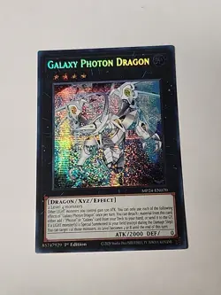 Galaxy Photon Dragon MP24-EN070 Prismatic Secret YUGIOH NM - Image 1