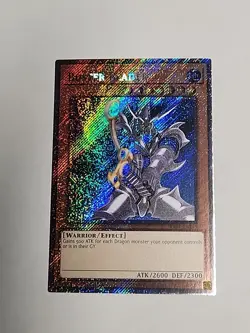 Yugioh Buster Blader RA04-EN115 1st Edition Platinum Secret Rare NM - Image 1