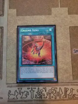 YUGIOH GROUND XENO MP24-EN138 PRISMATIC SECRET 1ST ED NM - Image 1