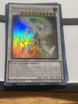Yugioh! Mannadium Prime-Heart - CYAC-EN043 - Ultra Rare - 1st Edition Near Mint, - Image 1