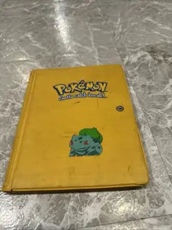 Bulbasaur Vintage Pokemon Trading Card Binder Damaged. With Original Gen Cards - Image 2