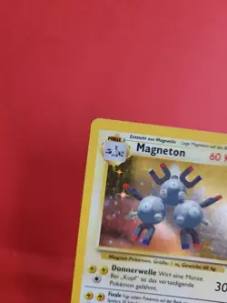 Pokemon Karte/card - Magneton 9/102 - Base Set - Holo - Very Good+ - Image 2