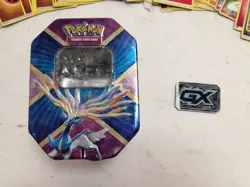 Pokemon Card Bundle with GX Marker and Xerneas Collectible Tin - Image 2