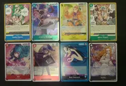 One Piece Tcg Alt Art Lot English NM+ 10 card lot - Image 1