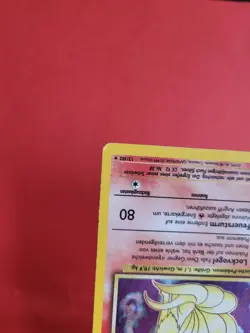 Pokemon Karte/card - Ninetales Vulnona 12/102 - Base Set Holo - Very Good+ - Image 4