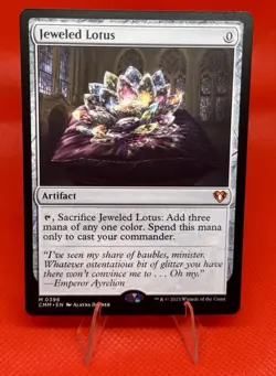 MTG: Commander Masters NM Jeweled Lotus #0396 Card M Mythic - Image 2